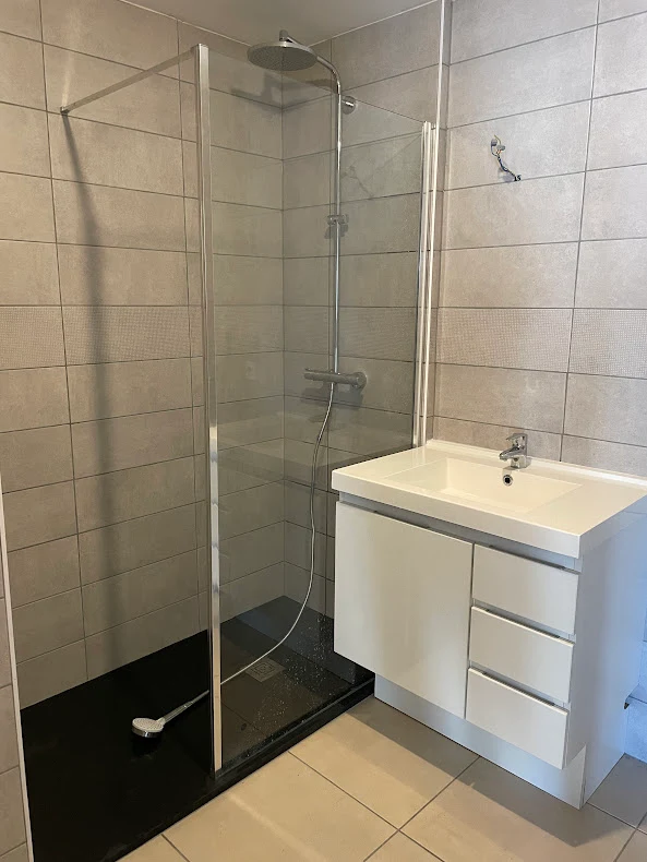 Douche à l'italienne